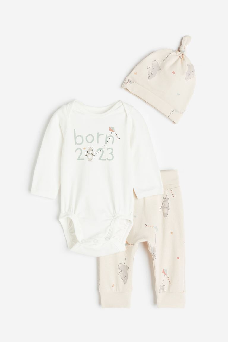 

Комплект из 3 предметов хлопка H&M