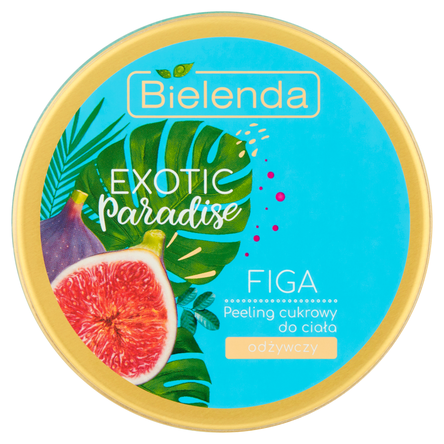 Bielenda Exotic Paradise питательный сахарный скраб для тела с экстрактом инжира, 350 г
