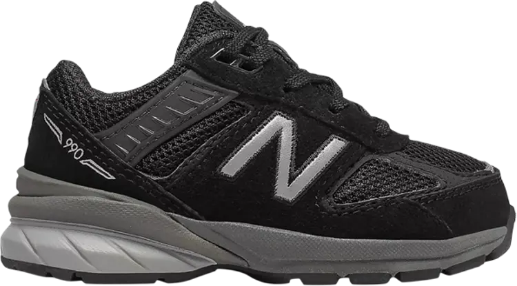 

Кроссовки New Balance 990v5 Toddler 4E Wide 'Black', черный