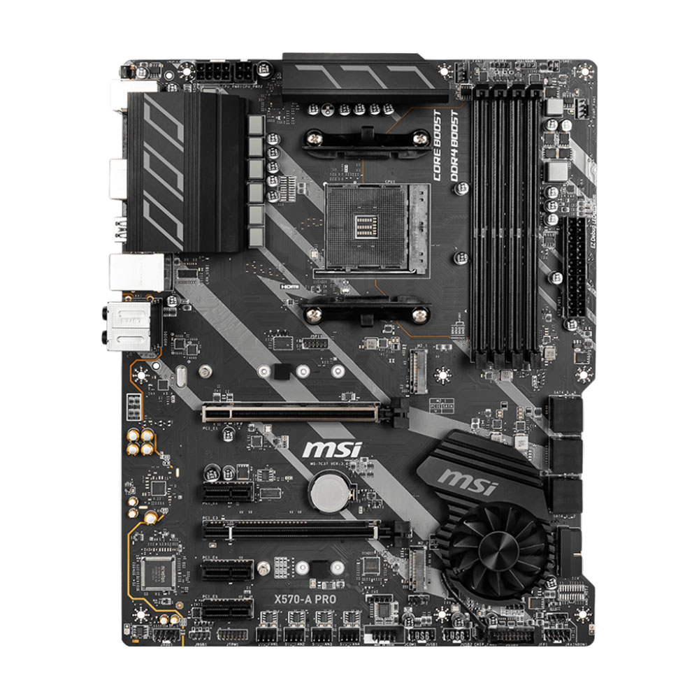 Материнская плата MSI X570-A Pro, AM4, DDR4