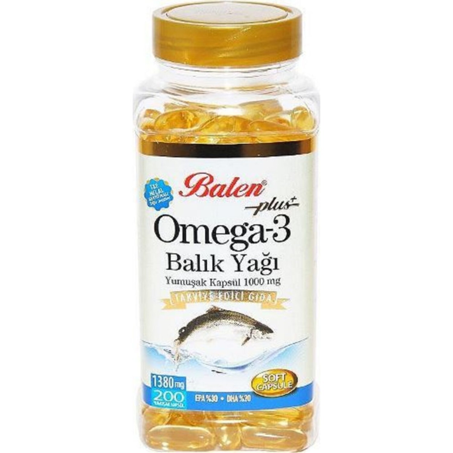 

Balen Plus Omega-3 Fish Oil Soft 200 капсул