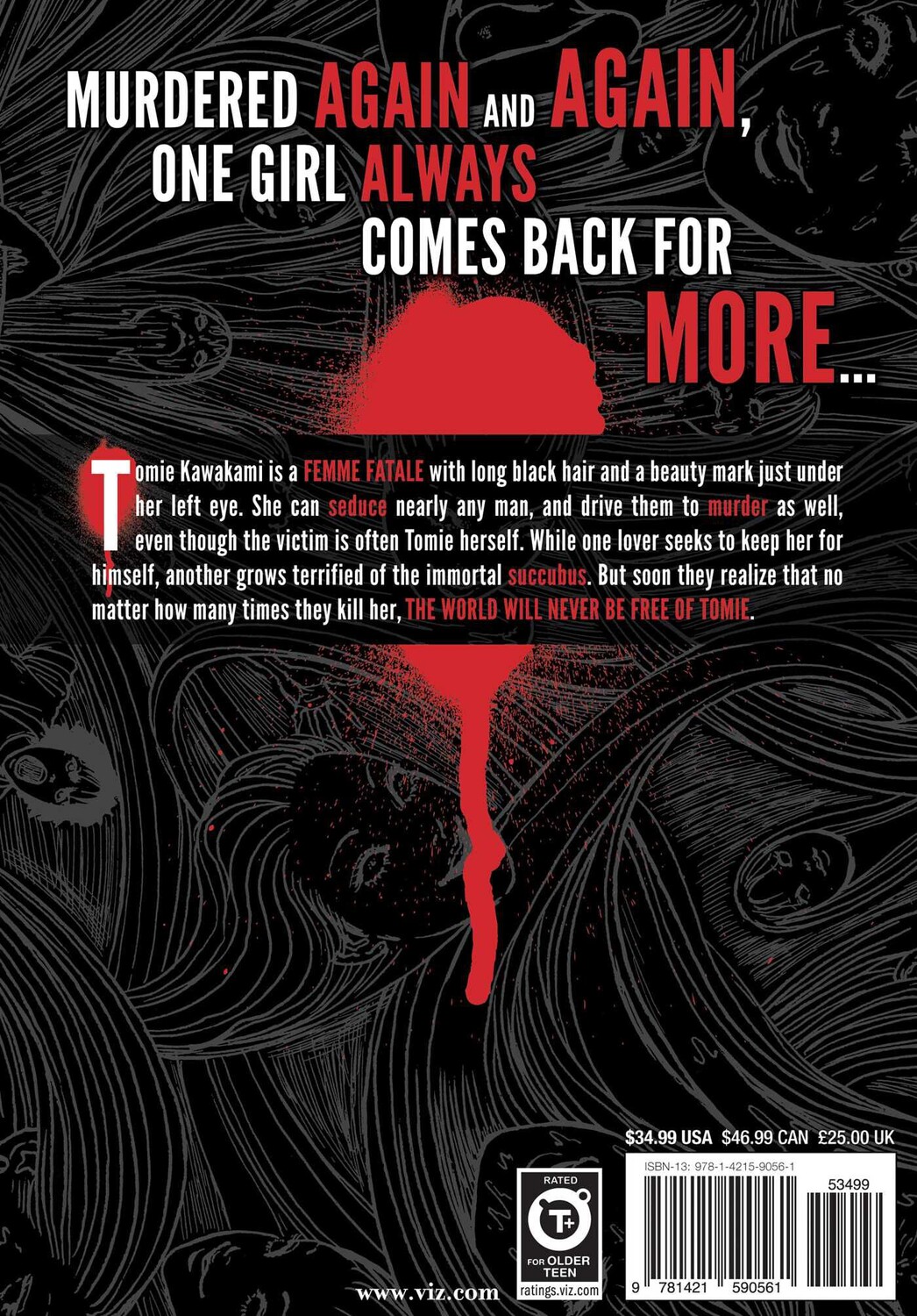 

Манга Tomie Complete Deluxe Edition Manga (Hardcover)