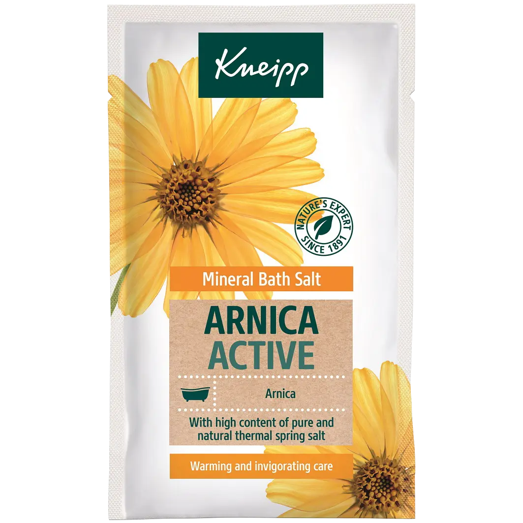 

Kneipp Arnica Active кристаллы для ванн, 60 г