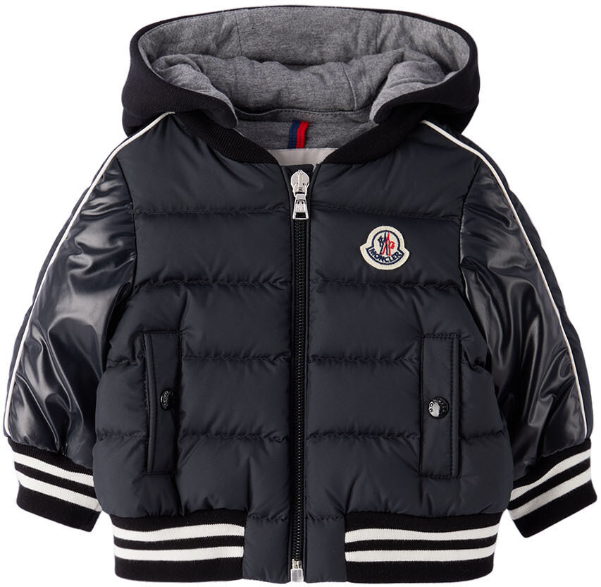 

Черный пуховик Merih для малышей Moncler Enfant