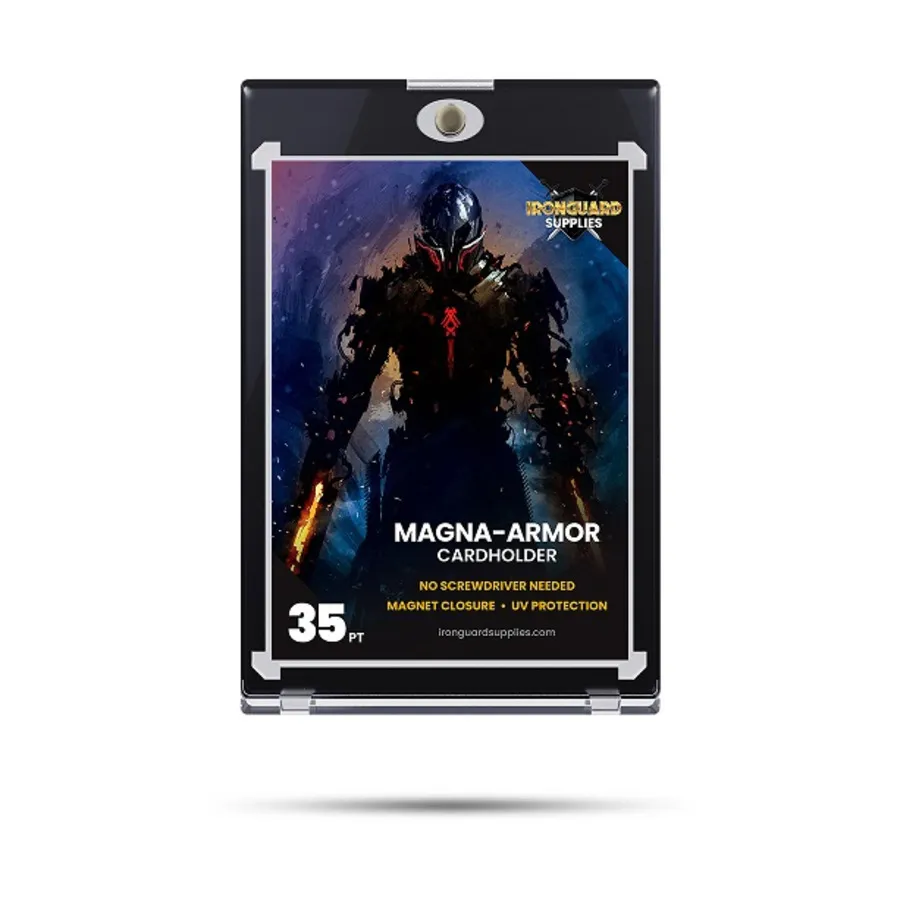 

Магнитный держатель для карт One Touch, 35 точек, с черной рамкой (25), Card Sleeves & Protection (Ironguard Supplies)