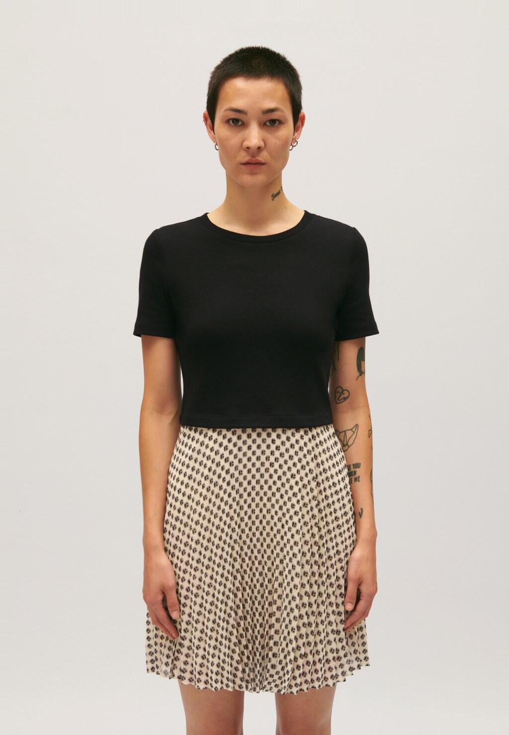 

Платье трикотажное Telicourte Claudie Pierlot, цвет print clair