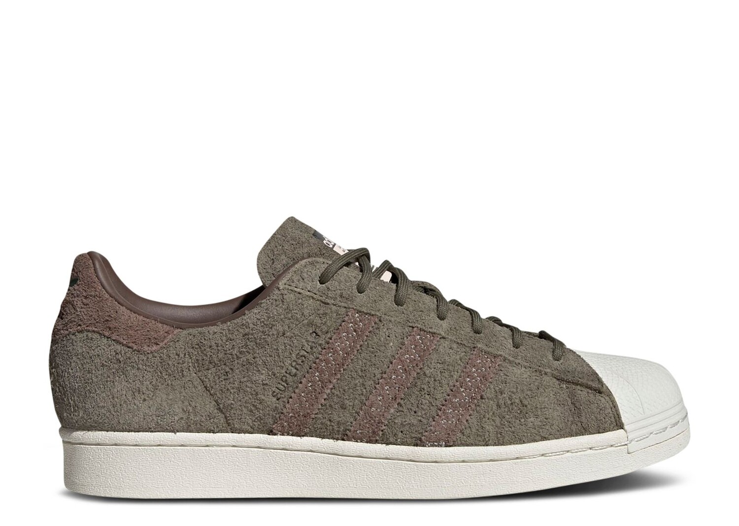 

Кроссовки adidas Superstar 'Olive Strata', зеленый