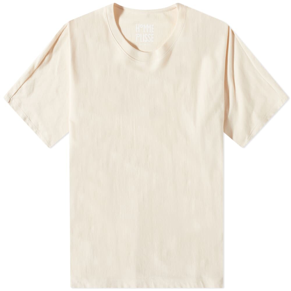 

Футболка свободного кроя Homme Plissé Issey Miyake, слоновая кость, Бежевый