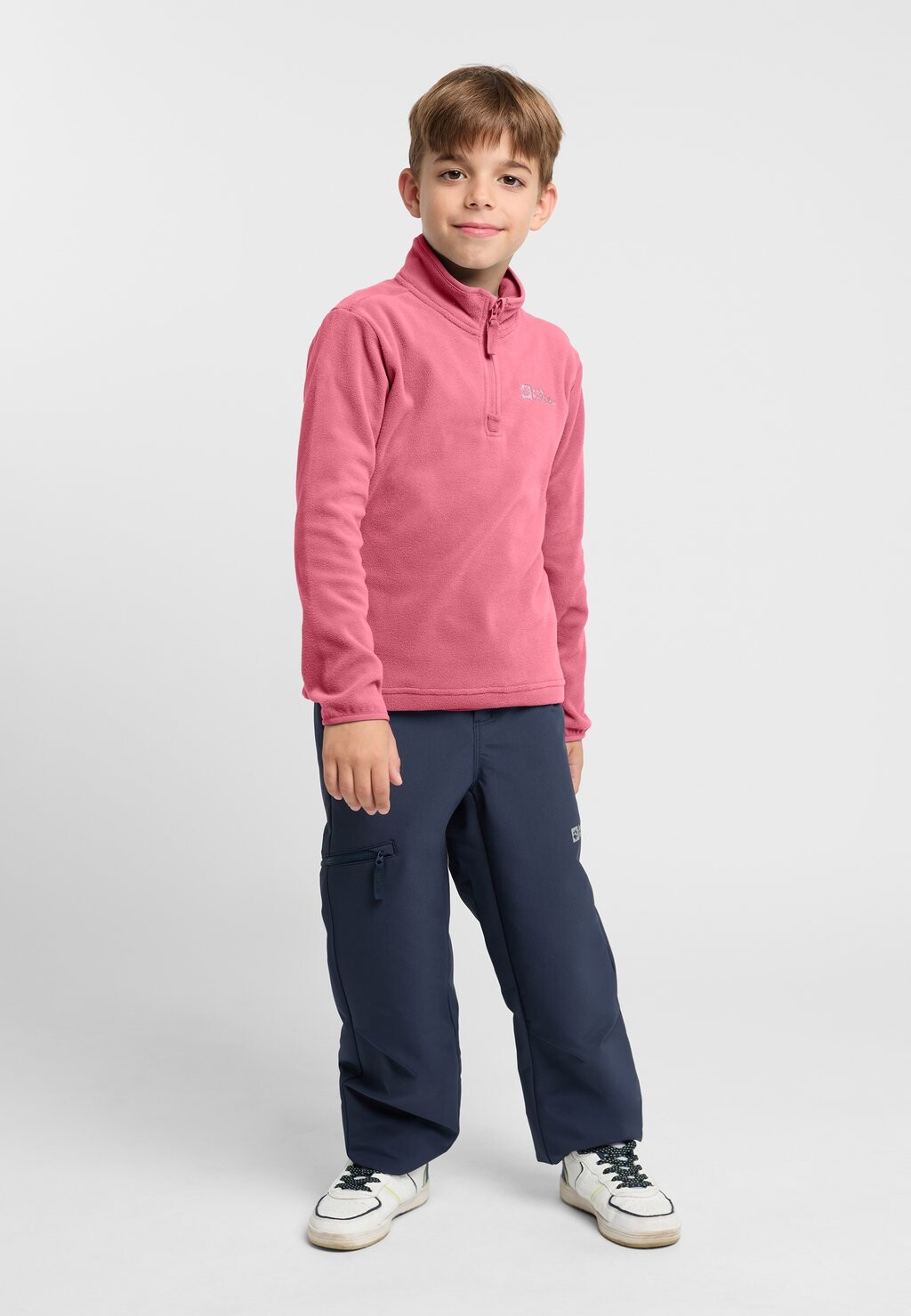 

Флисовый свитер TAUNUS HALFZIP Jack Wolfskin, цвет soft pink