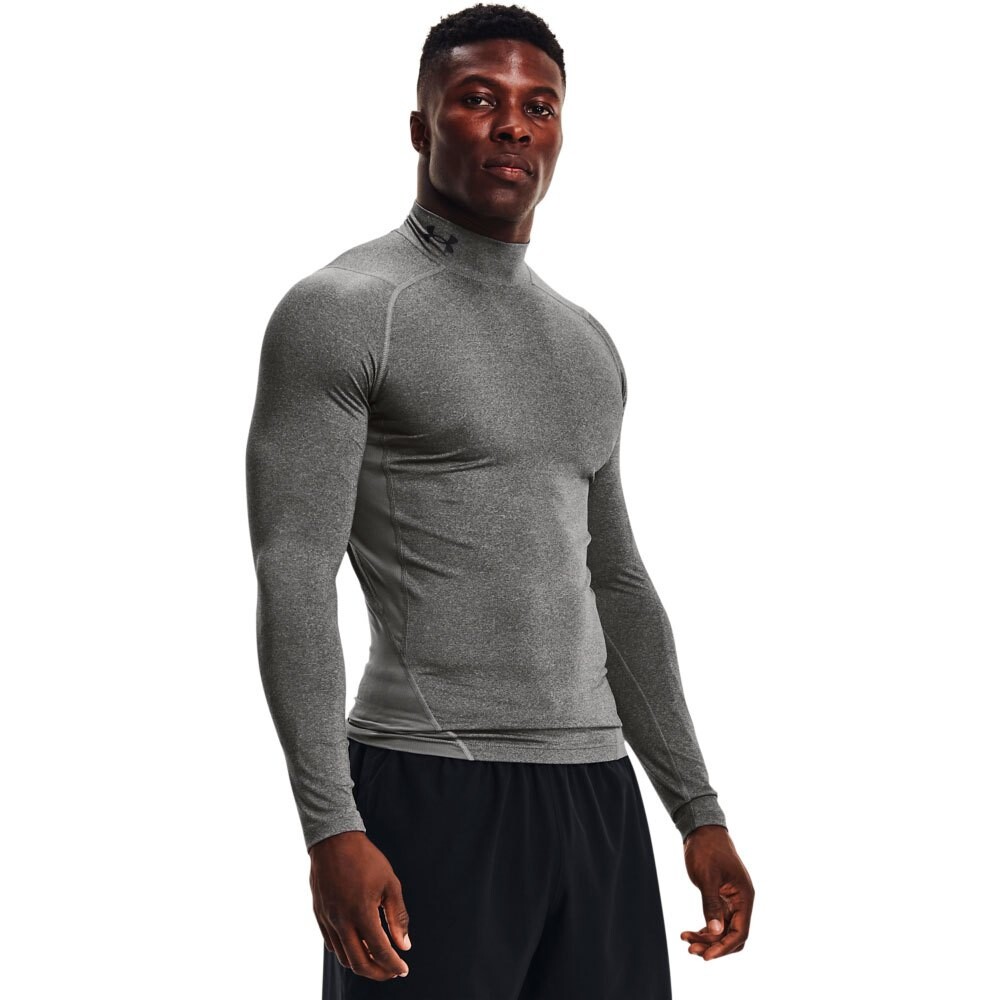 

Футболка с длинным рукавом Under Armour HeatGear Armour Comp Mock, серый