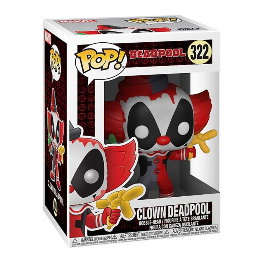 

Фигурка Funko Pop! Marvel: Deadpool Playtime - Deadpool Clown