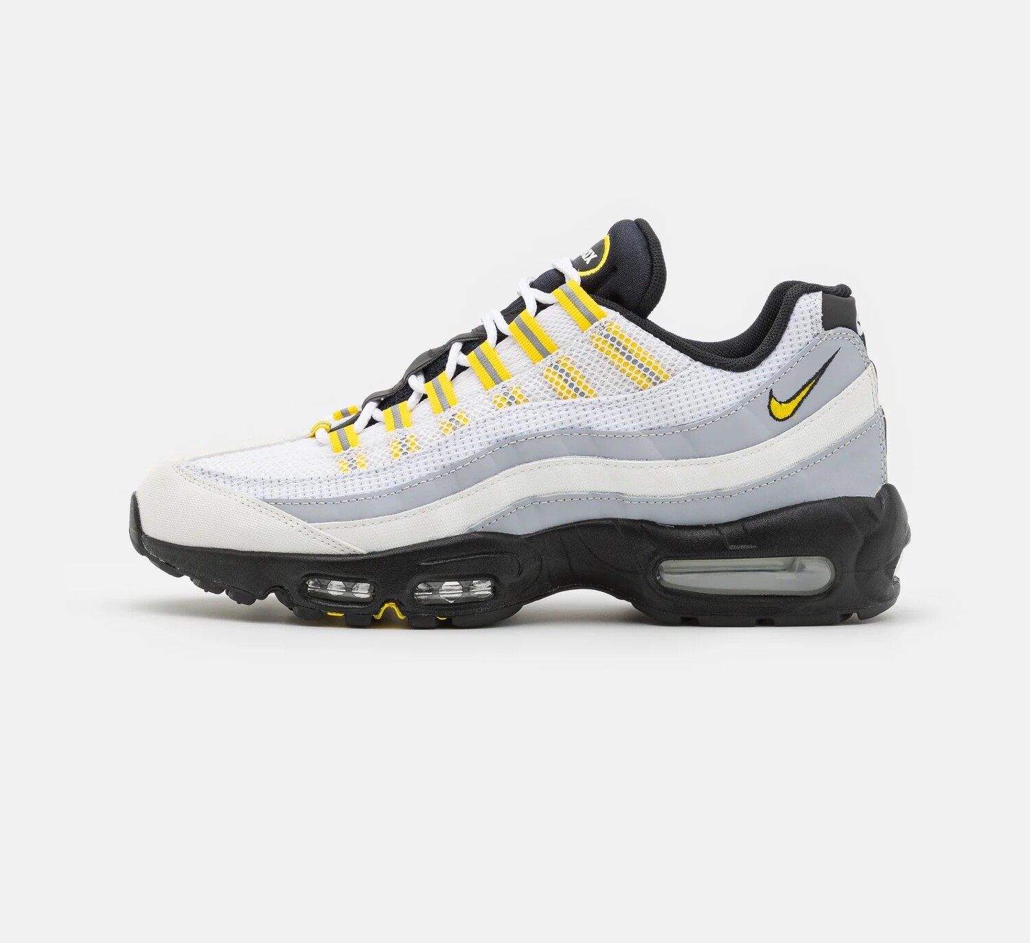 

Кроссовки Nike Sportswear Air Max 95 Essential, черный, серый, белый, желтый