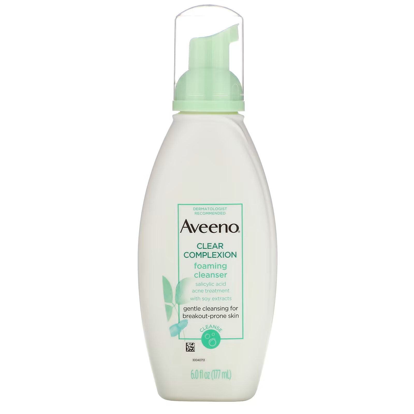 Aveeno, Active Naturals, очищающая пенка для лица, 177 мл (6 жидк. Унций)