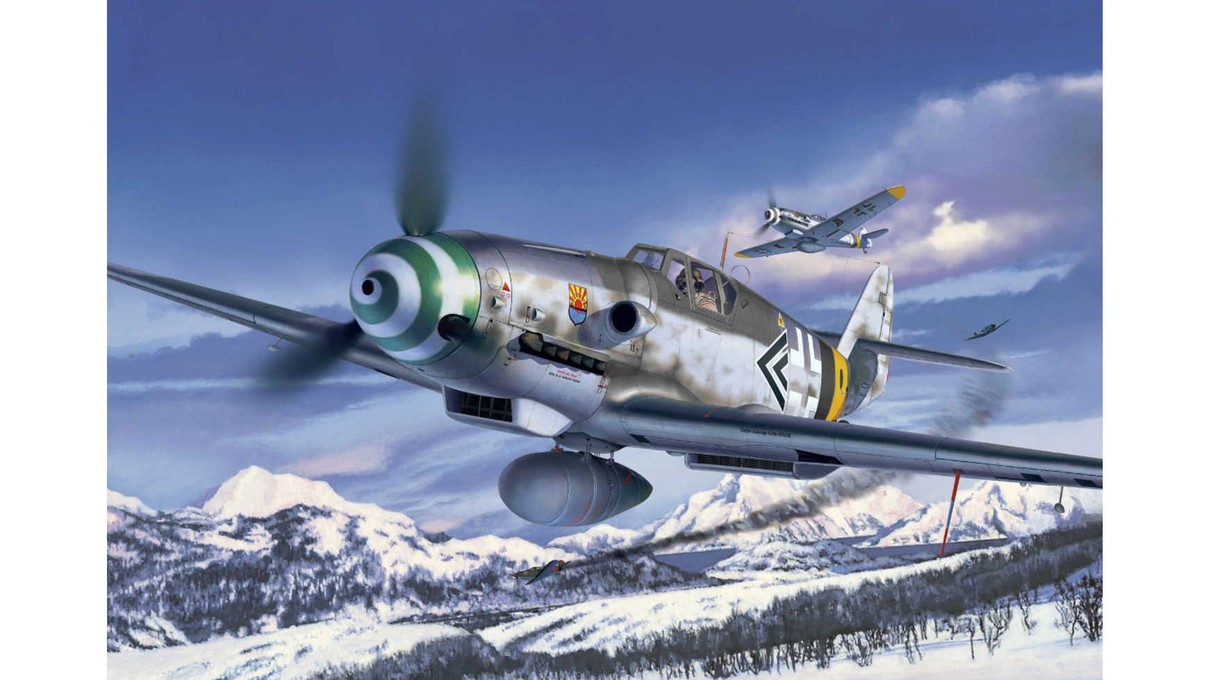 цена Revell Мессершмитт Bf109G-6