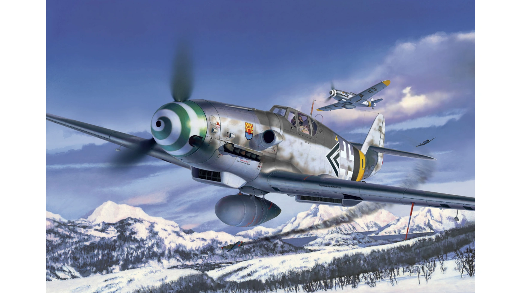 Revell Мессершмитт Bf109G-6 сборная модель revell bf109g 10