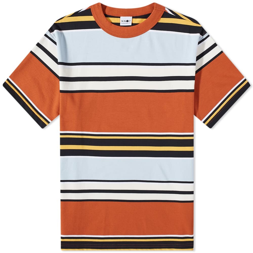 

Футболка NN07 Nat Stripe Tee, Оранжевый