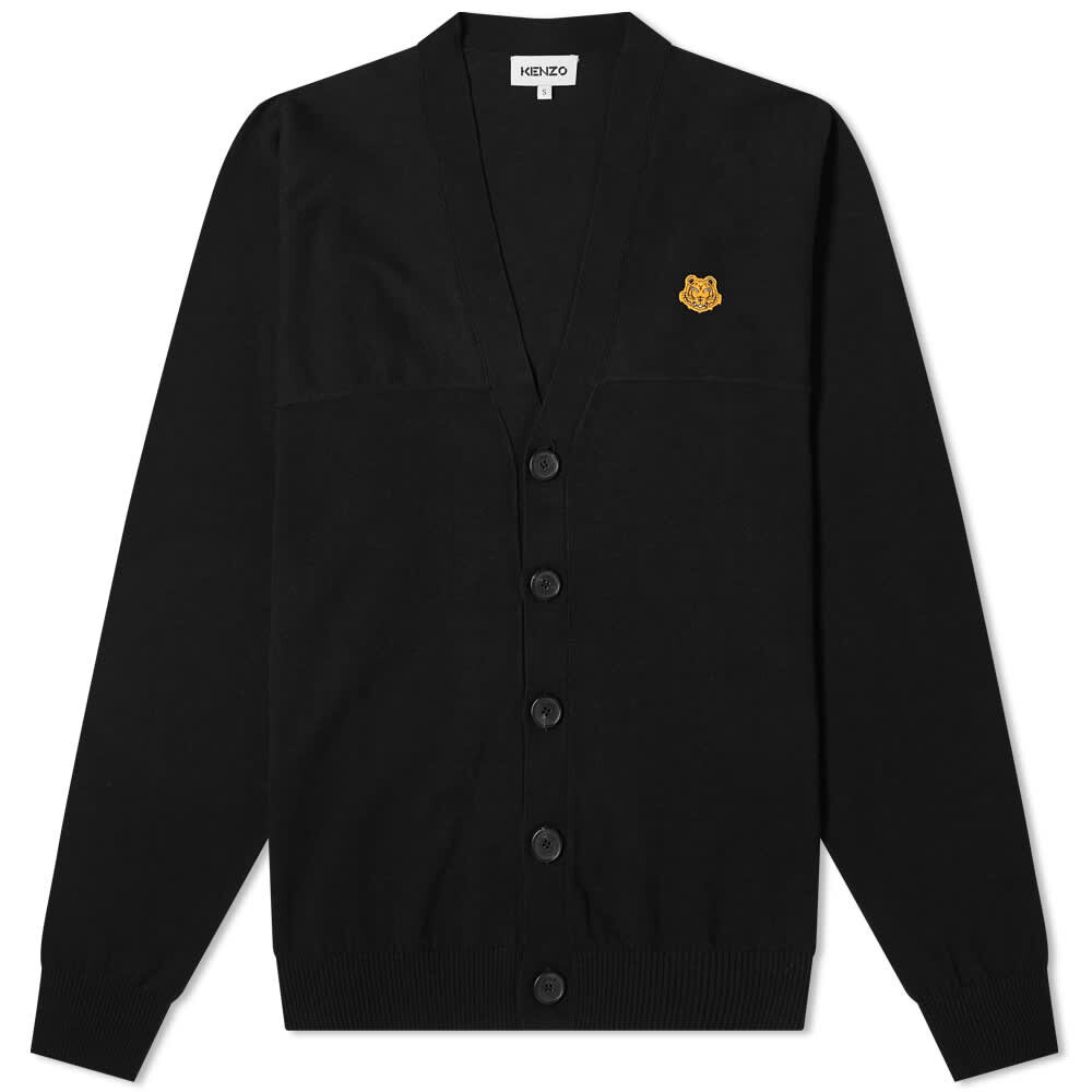 

Вязаный кардиган с тигровым гербом Kenzo