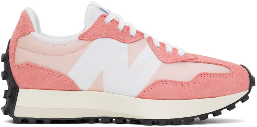 

Розово-белые кроссовки 327 New Balance