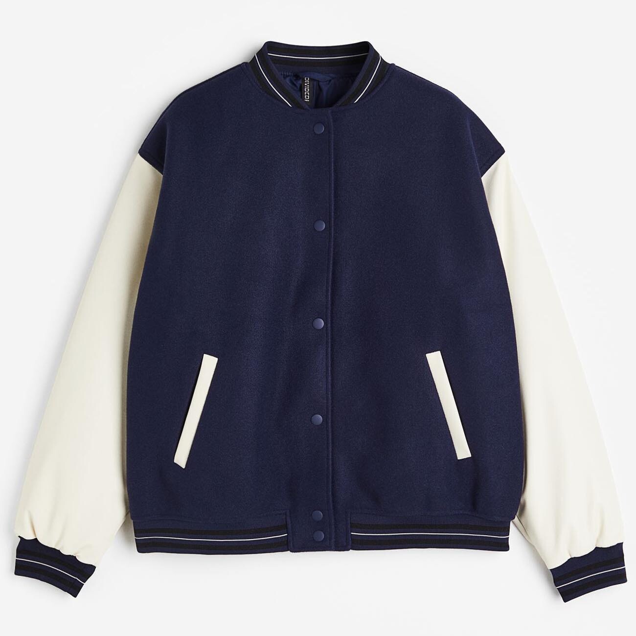 

Куртка H&M Baseball, темно-синий/мультиколор
