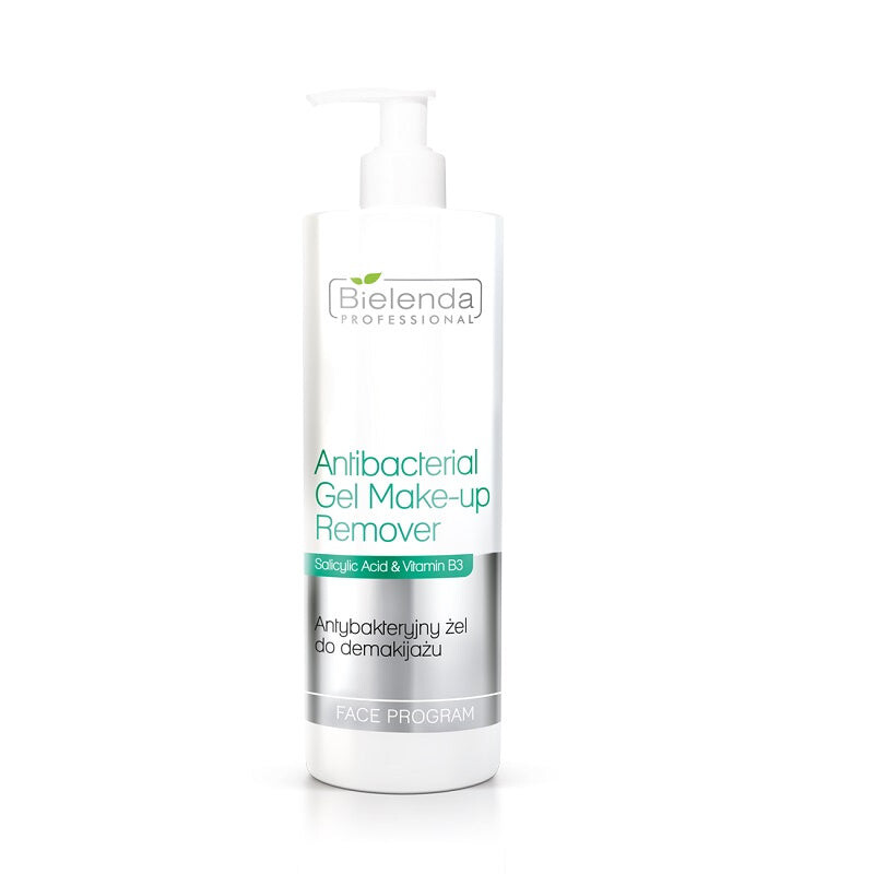 

Bielenda Professional Antibacterial Gel Make-Up Remover антибактериальный гель для снятия макияжа с лица 500г