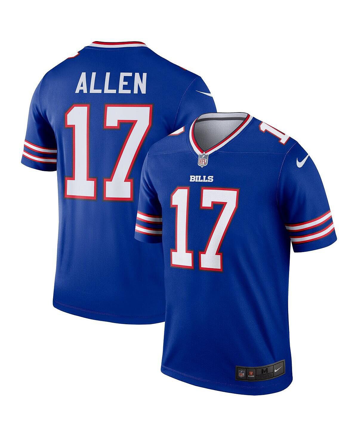 

Мужское джерси josh allen royal buffalo bills legend Nike