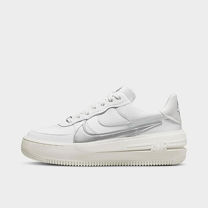 

Кроссовки Nike Air Force 1 Platform, бело-серый