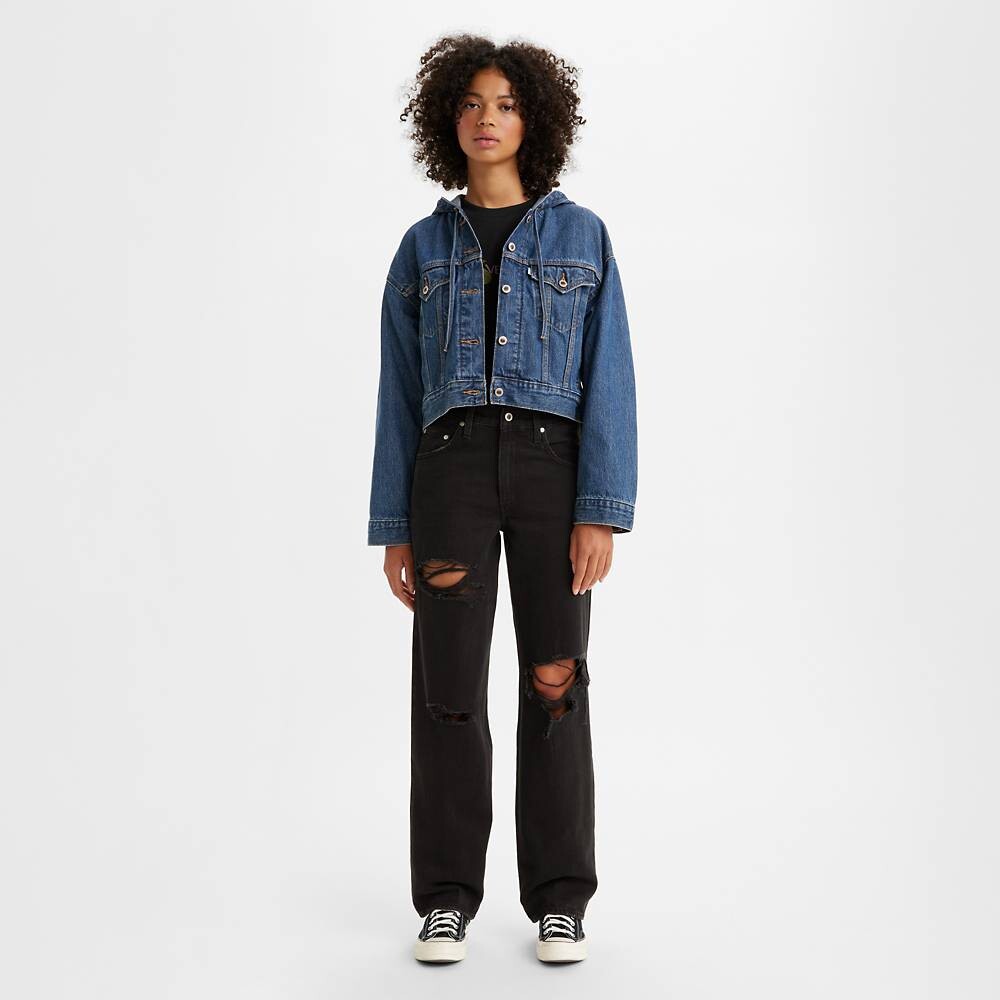

Джинсы женские Levi's 94 BAGGY SILVERTAB, черный