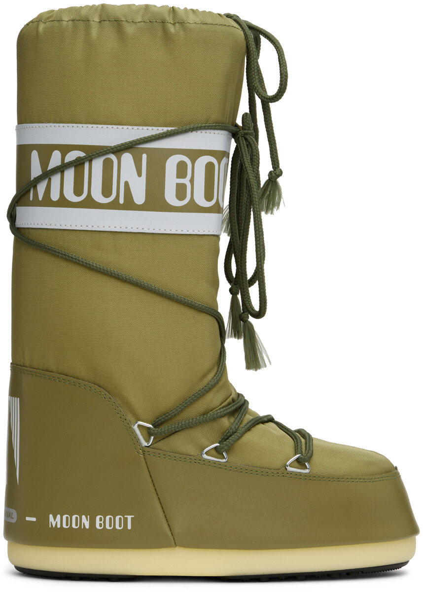 

Ботинки цвета хаки Icon Moon Boot