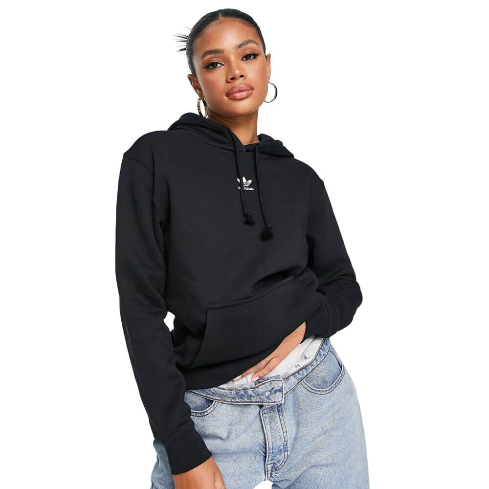 

Худи Adidas Originals Essentials Fleece, черный