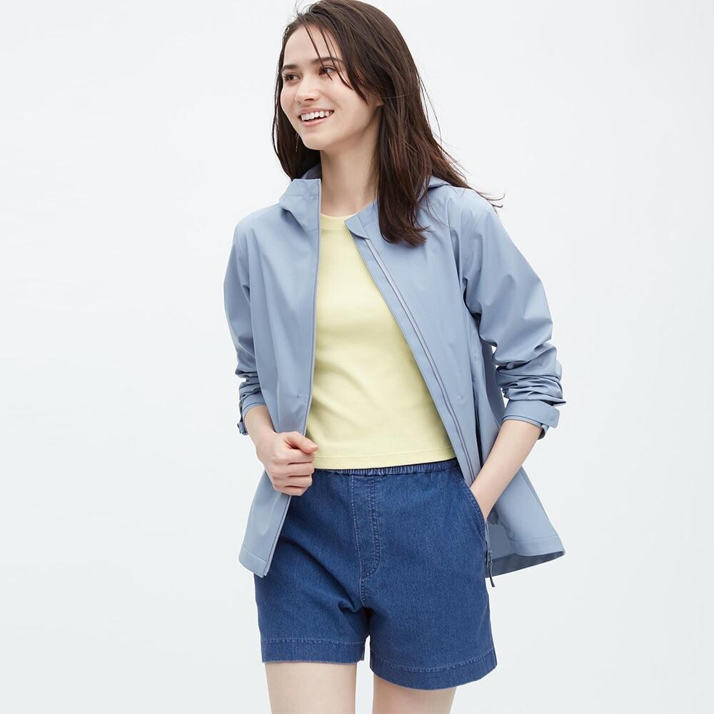 

Шорты трикотажные Uniqlo, синий