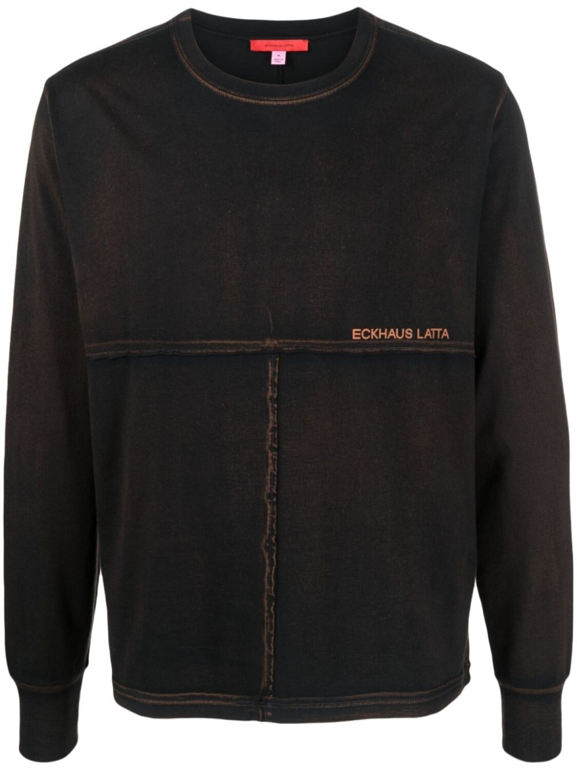 

Eckhaus Latta толстовка с логотипом, черный