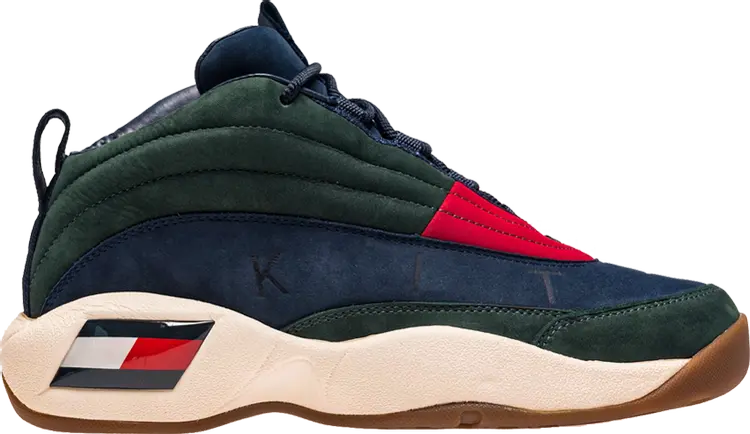 

Кроссовки Kith x Basketball Sneaker Lux, зеленый