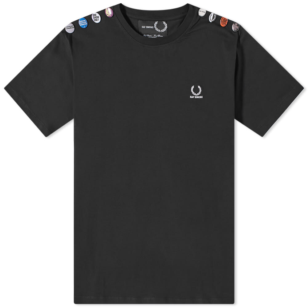 

Футболка Fred Perry x Raf Simons Oversized Tee, Черный