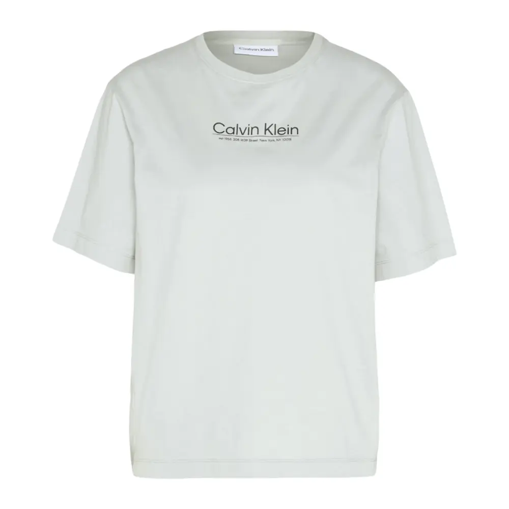 

Футболка Calvin Klein Coordinates Logo Graphic, серый