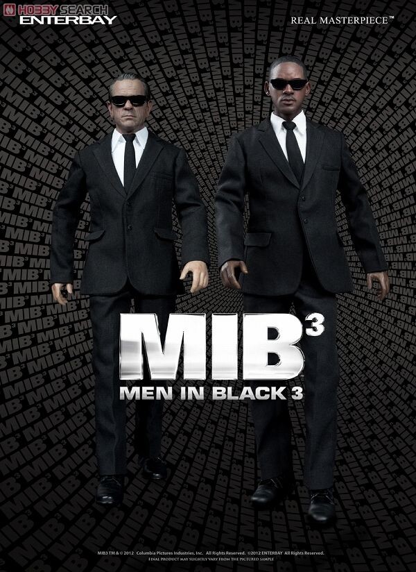 

Коллекционные фигурки Enterbay Real Masterpiece/Men in Black III, Agent J & Agent K