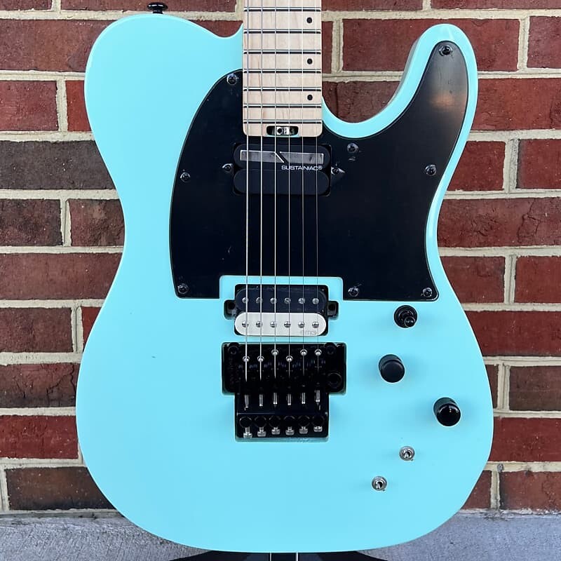 

Schecter Sun Valley Super Shredder PT FR S, Sea Foam Green, Floyd Rose Tremolo, активные звукосниматели EMG Retro, Sustainiac