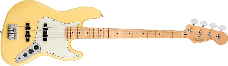 

Fender Player Jazz Bass, кленовый гриф, масляный крем