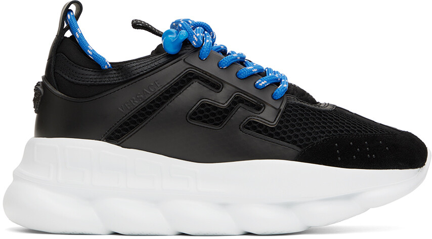

Черные кроссовки Chain Reaction Versace