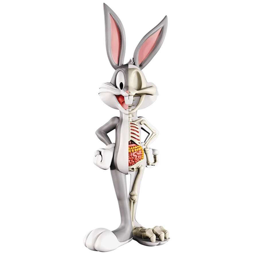 Фигурка Jason Freeny XXRay Looney Tunes Bugs Bunny Figure, мультиколор golden unicorn 4d xxray master mighty jaxx jason freeny anatomy cartoon ornament