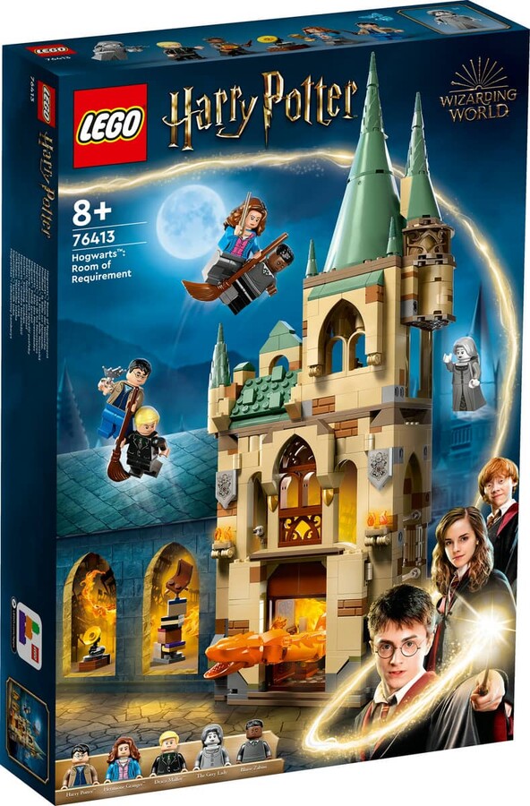 Конструктор Lego 76413 Harry Potter Выручай-комната Хогвартса набор harry potter блокнот хогвартс чёрный поваренная книга
