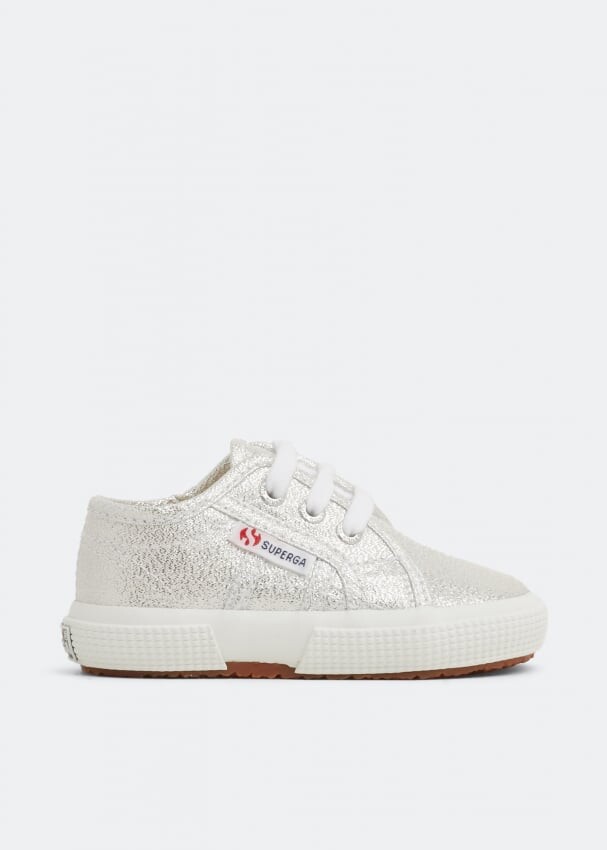 

Кроссовки SUPERGA 2750 Lamé sneakers, серебряный