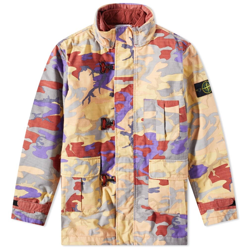 

Куртка из рипстопа с камуфляжным принтом Heritage Stone Island