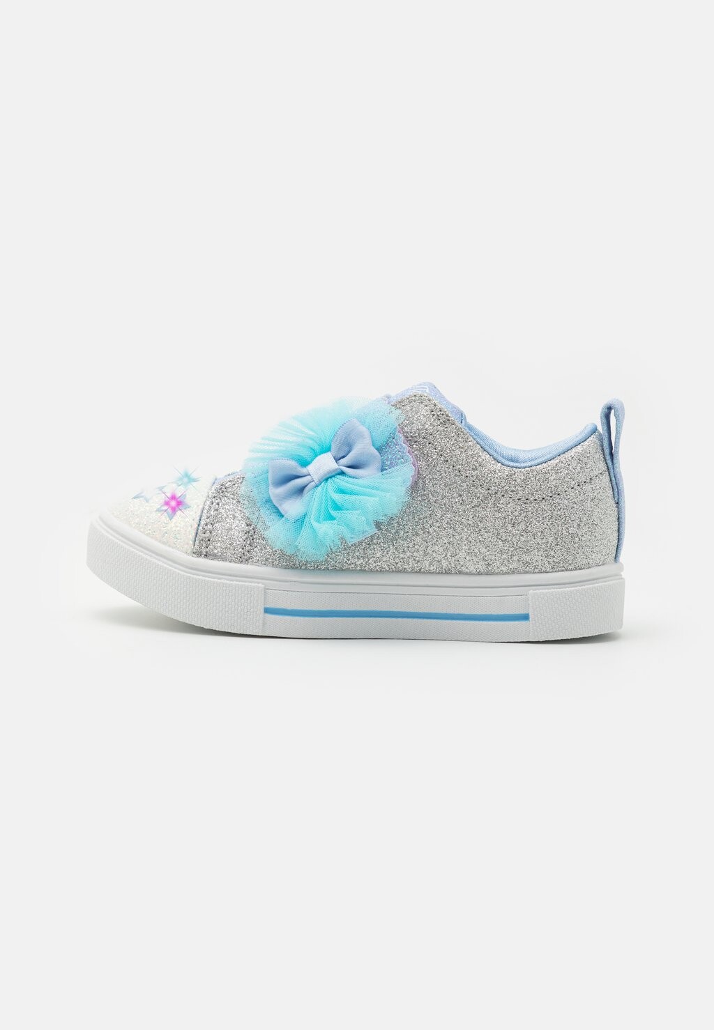 

Низкие кроссовки TWINKLE Sparks Skechers, цвет silver/light blue