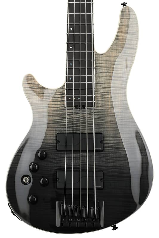 Бас-гитара Schecter SLS Elite-5 для левшей - Black Fade Burst 1399
