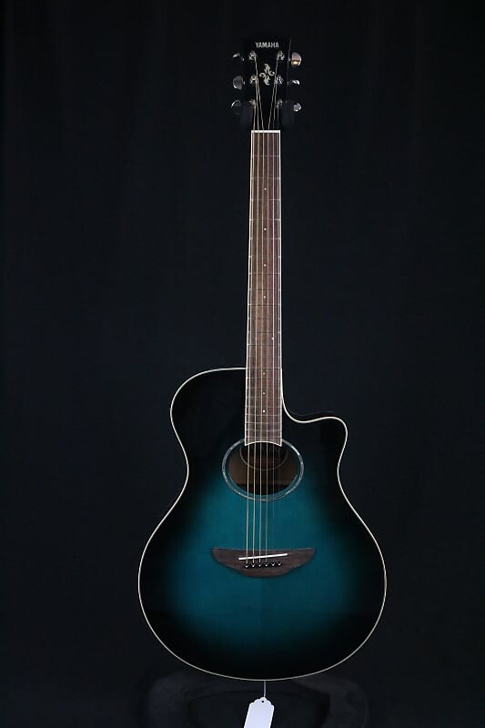 

Yamaha APX600 Thinline с электроникой Oriental Blue Burst APX600 Thinline with Electronics