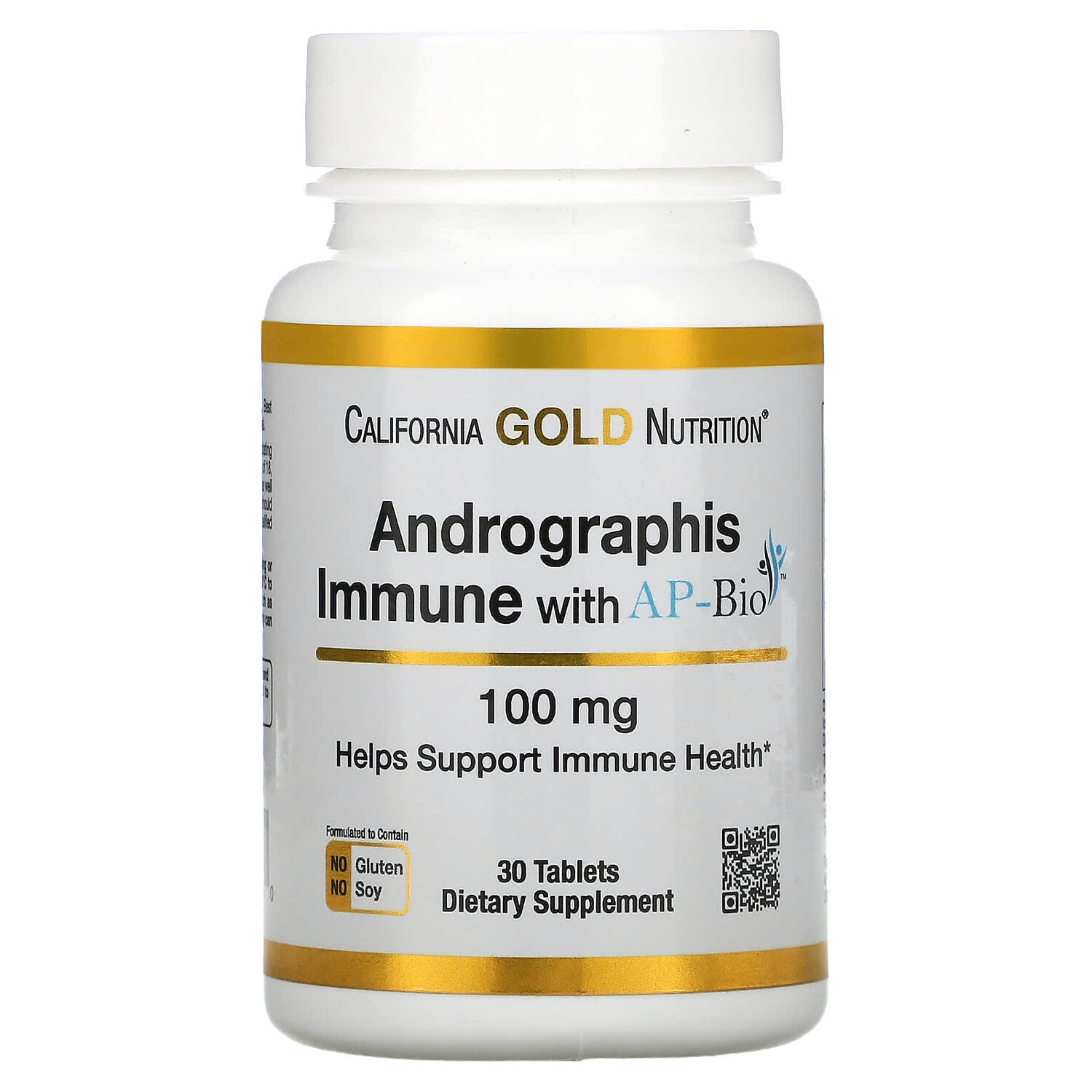 

Средство California Gold Nutrition для укрепления иммунитета с экстрактом андрографиса, 30 таблеток