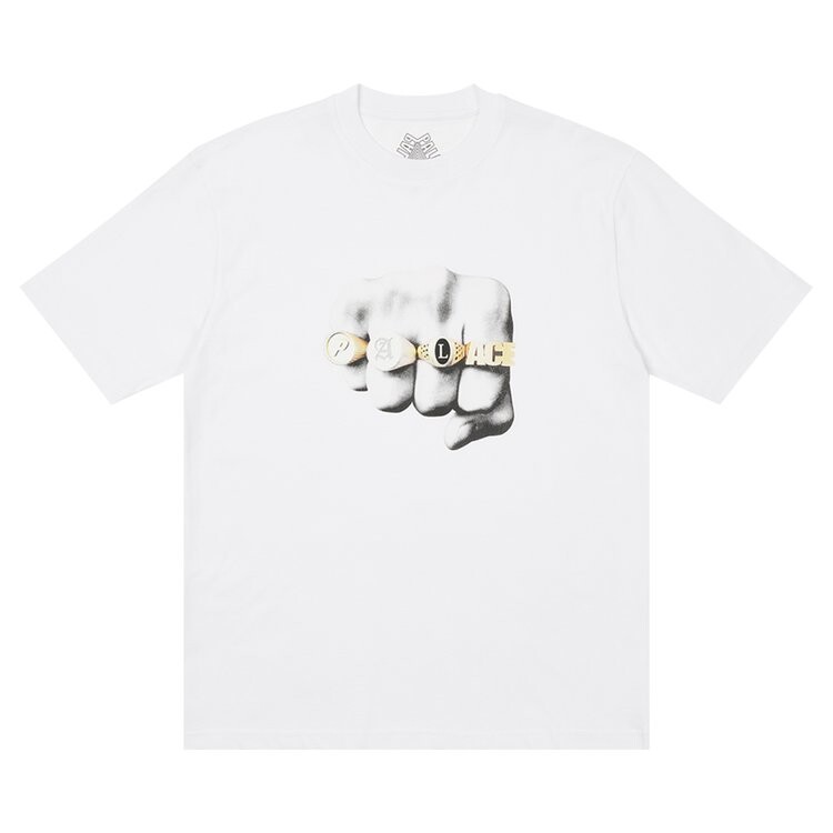 

Футболка Palace Spud T-Shirt 'White', белый