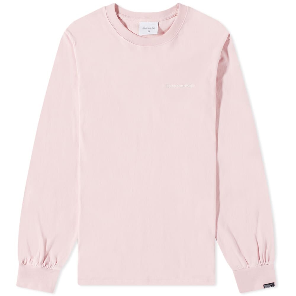 

Футболка thisisneverthat Long Sleeve Small Logo Tee, Белый