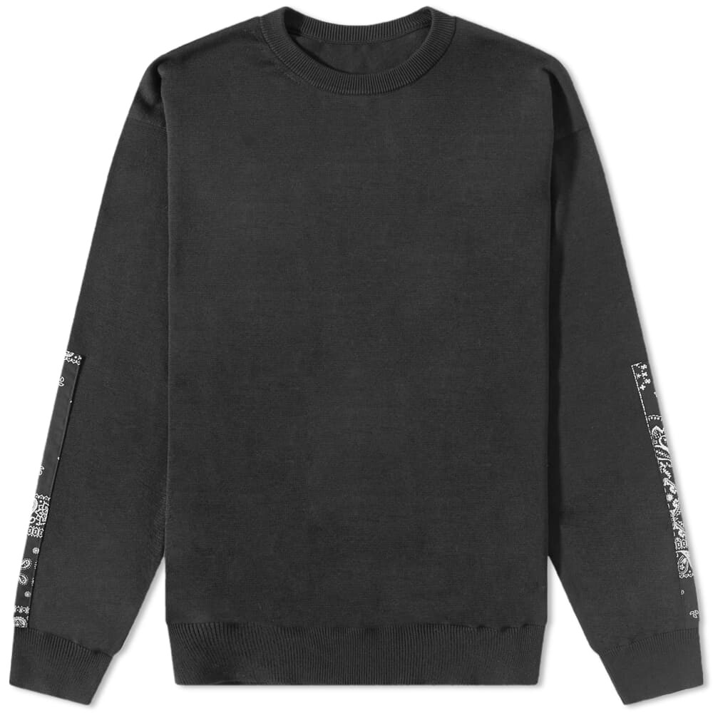 

Джемпер SOPHNET. Bandana Patch Sleeve Knit