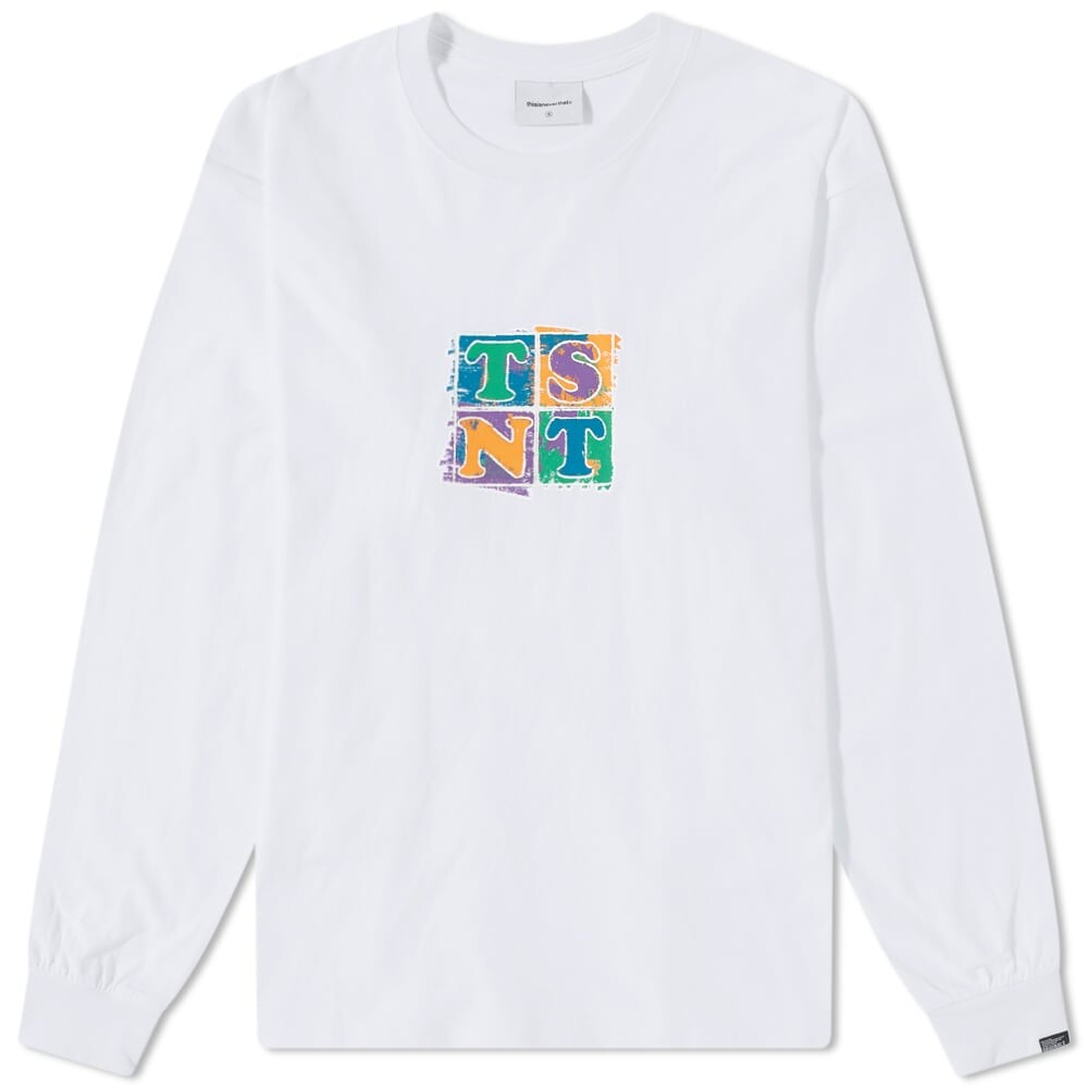 

Футболка thisisneverthat Long Sleeve Painted Tee, Серый